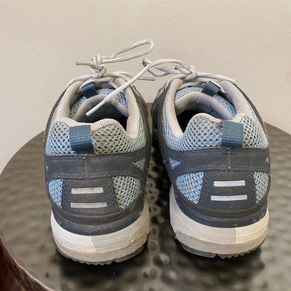 Patagonia Outdoor Water Resistant Hiking Shoes Blue/Gray Womens 10 - Picture 4 of 8